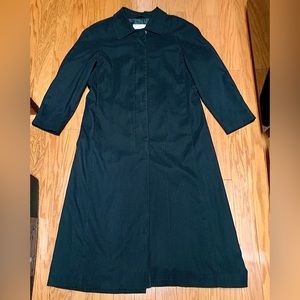 Women’s 8 Petite JONES NEW YORK Full Length Rain Trench Overcoat